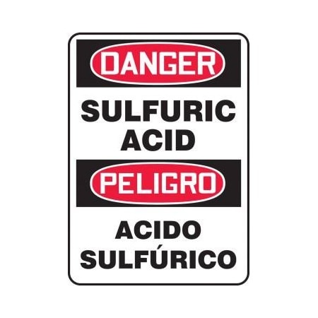 BILINGUAL SAFETY SIGN  SPANSIH SBMCHG015XT